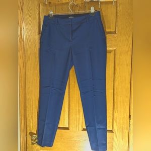 Express columnist ankle, size 8, blue